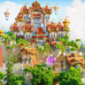 🏰 Спавн 700х700 💡 Красный замок - 1.8-1.21+