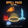 Magic Spell Pack Vol. 1 | Набор из 5 способностей для MMORPG/Vanilla
