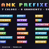Rainbow Rank Prefixes