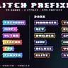Glitch Rank Prefixes | 544 Rank Tags by NxxYasI