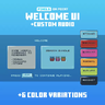 Welcome UI