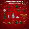 Medieval Furnitures Subpack – Christmas