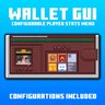 Custom Wallet Menu | Player stats menu