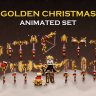 Golden Christmas Animated Set 1.2