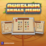 Animated AuraSkills Menu GUI