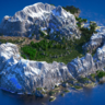 2023 McMeddons Minecraft Advent Map 18, Mountain Valley