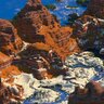 2023 McMeddons Minecraft Advent Map 19, Mesa Oasis