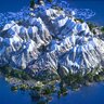 2023 McMeddons Minecraft Advent Map 22, Alpine Island