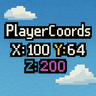 PlayerCoords HUD