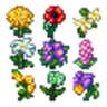 FLOWERS ITEMS [16x16]