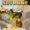 Savanna Animal Pack with Mounts and Pets