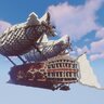 Steampunk airship
