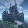 Dark fantasy castle